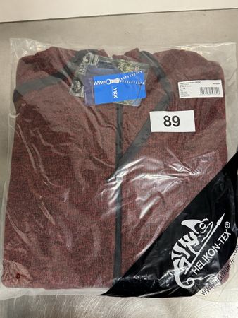 Helikon-Tex Covert Tactical Hoodie FullZip ® Rot, Gr. M! NEU
