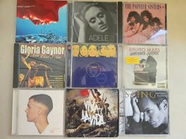Lot de 9 CDs