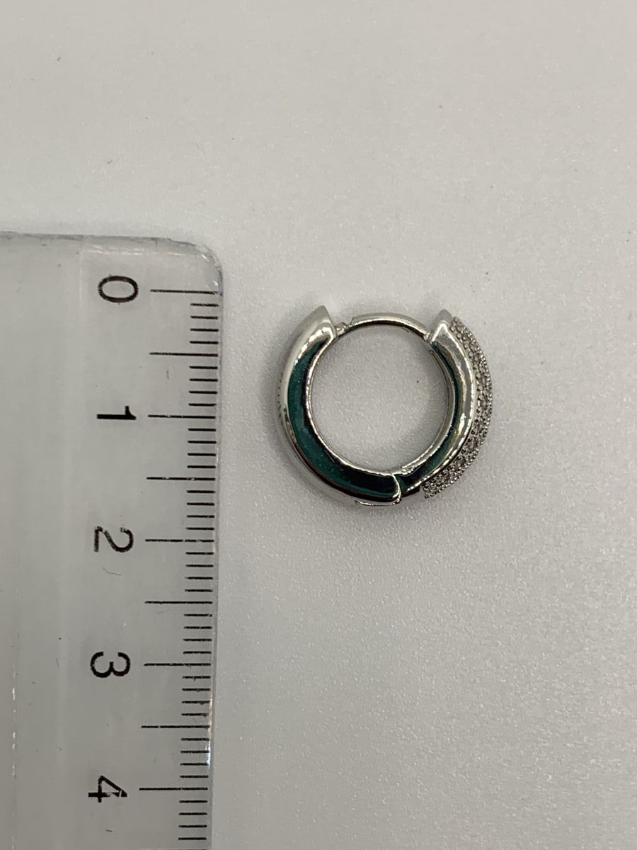 Ohrringe & -stecker: Creolen mit Steinen – Gebraucht aus Luzern von Pegasus003 2