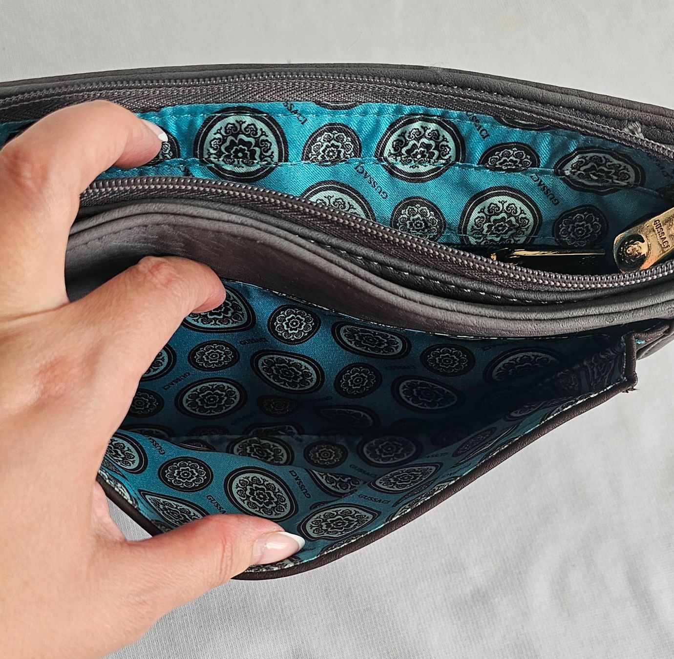 Borse da donna: ***GUSSACI*** Damen Umhängetasche Leder – Nuovo (secondo la descrizione) da Bronschhofen venduto da Xena37 7