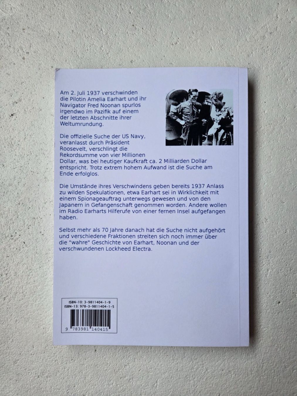 Libri: Das Earhart Mysterium - Klaus. L. Schulte – Usato da Ittigen venduto da caillno 1