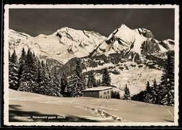 AK Unterwasser, Herrenwald gegen Säntis