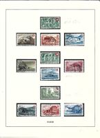 pro patria, série 1946/47/48/50 + juventute 1950