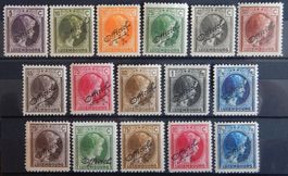 Luxemburg Dienst. Kat. 138-153 * 1926/27