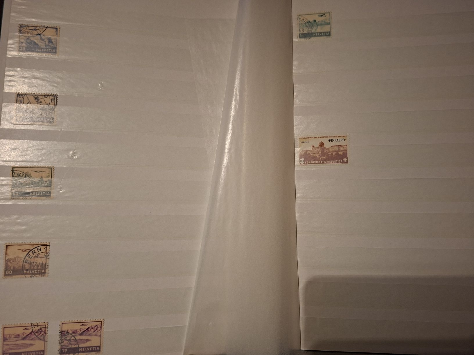 Tutti i francobolli: Kleine Sammlung Flugpost / alles abgebildet  – Usato da Balgach venduto da SIMEON27 5