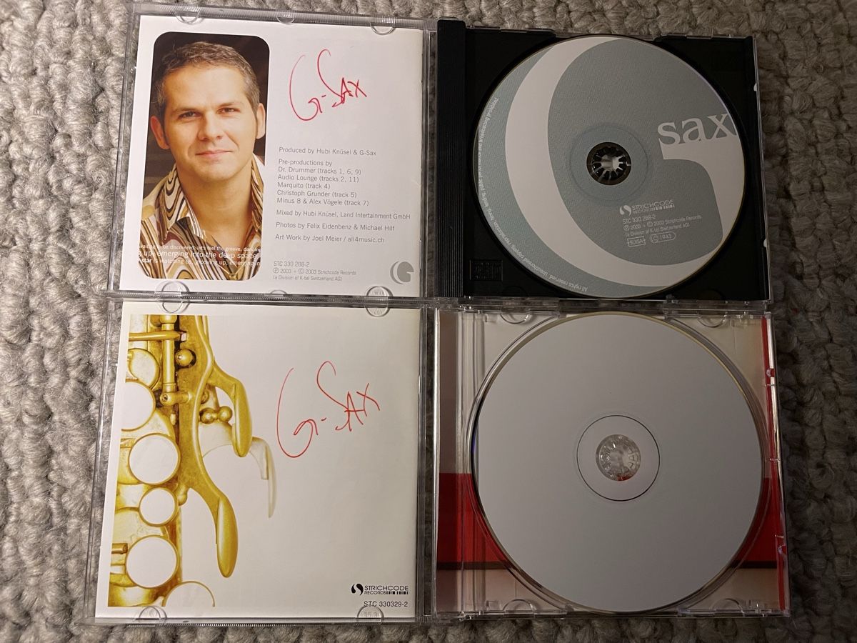 CD: 2x G-Sax (2x signiert) – Nuovo (secondo la descrizione) da Reinach AG venduto da trigger7811 1
