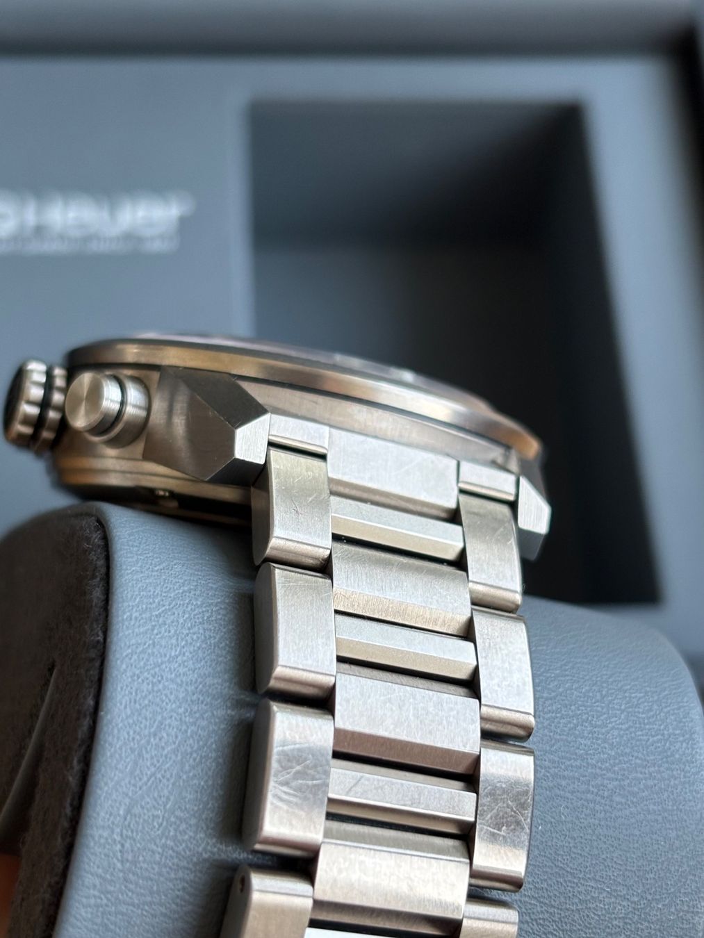 Tag Heuer Montres: Tag Heuer Carrera Heuer 01 Titanium Fullset – D'occasion à Birsfelden par Mynos 9