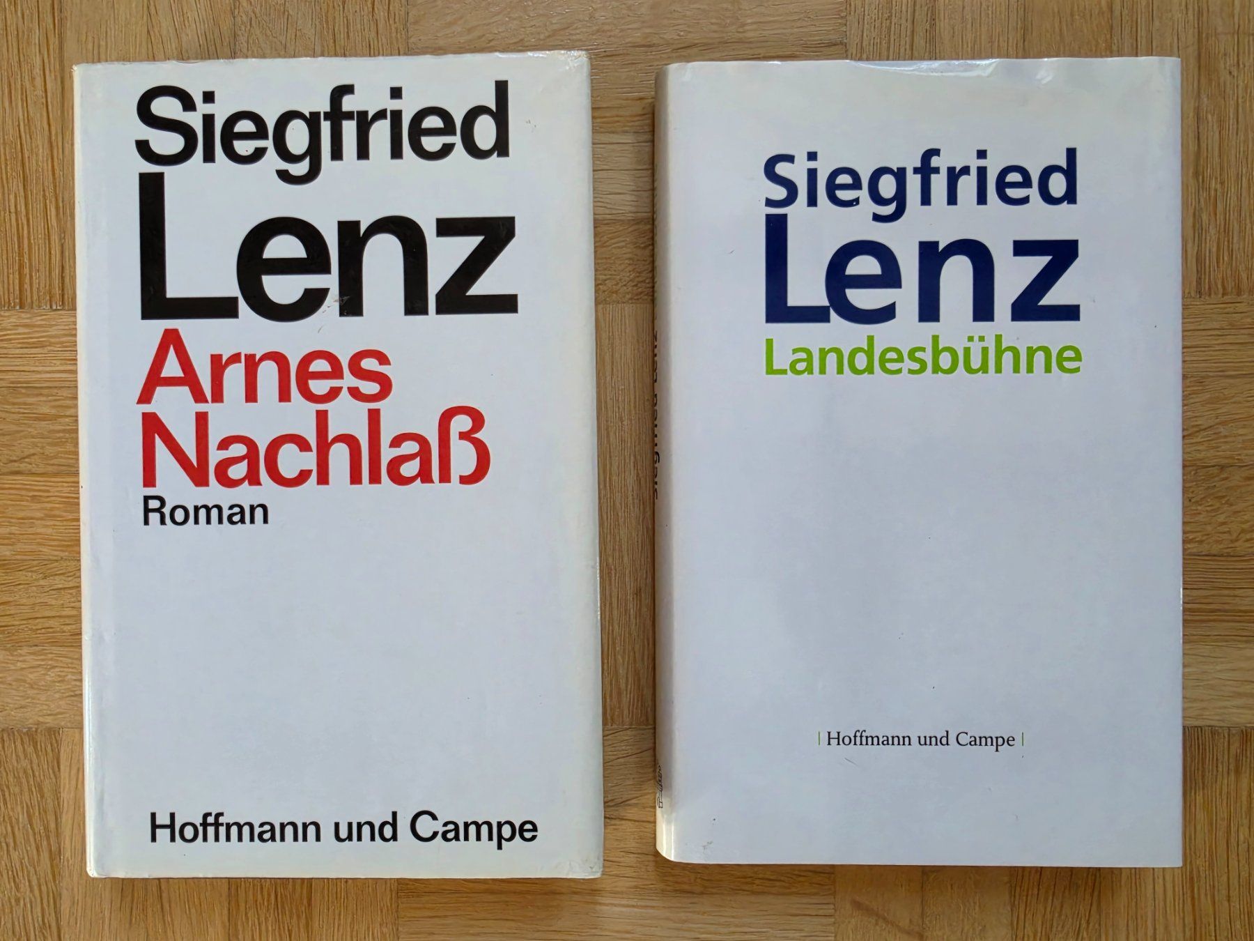 Libri: 2 Bücher Siegfried Lenz – Usato da Stäfa venduto da flamingo_17