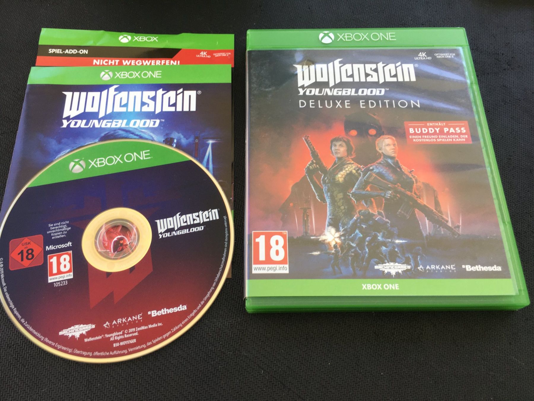 Microsoft Spiele: Wolfenstein Youngblood - Xbox One Game – Gebraucht aus St.Gallen von Punktchen01