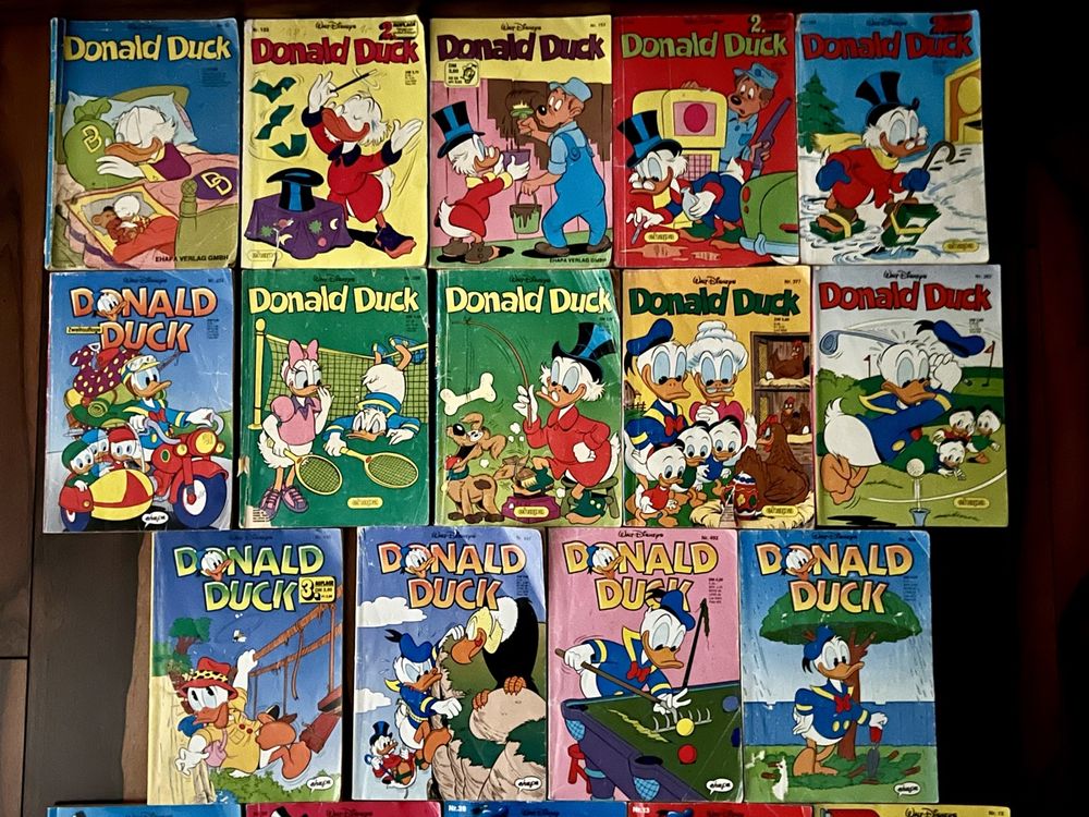 19 Taschenbücher Donald Duck (& Co), Dagobert, Panzerknacker | Kaufen ...