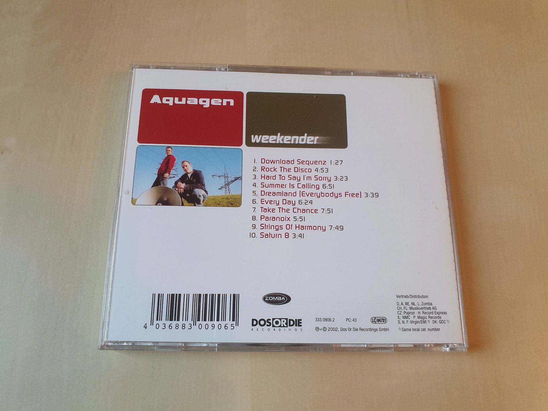 CD: Aquagen weekender – Usato da Stansstad venduto da collectorsshop 1