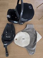 Cybex Cloud i-Size Babyschale inkl. ISOFIX Base und Fusssack