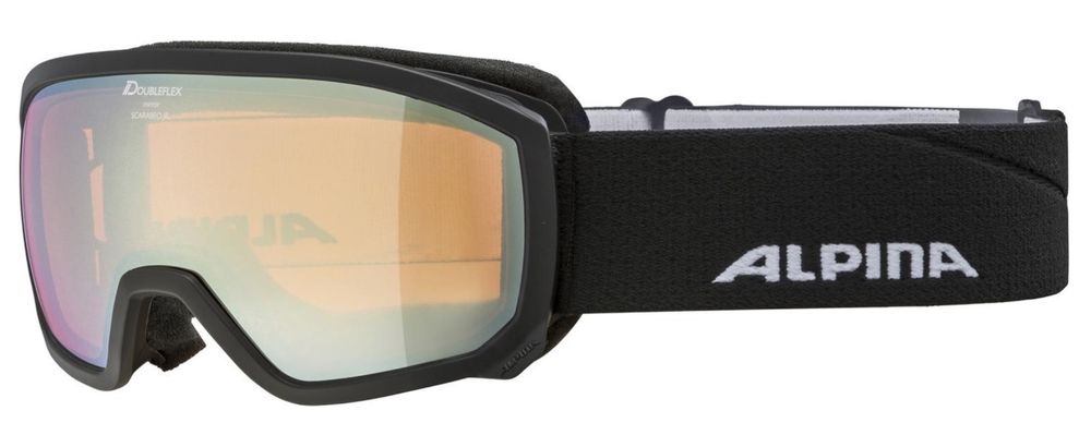 ALPINA Slope Q-lite Skibrille - Sphärische Brille Mit Kontrastverstärkung