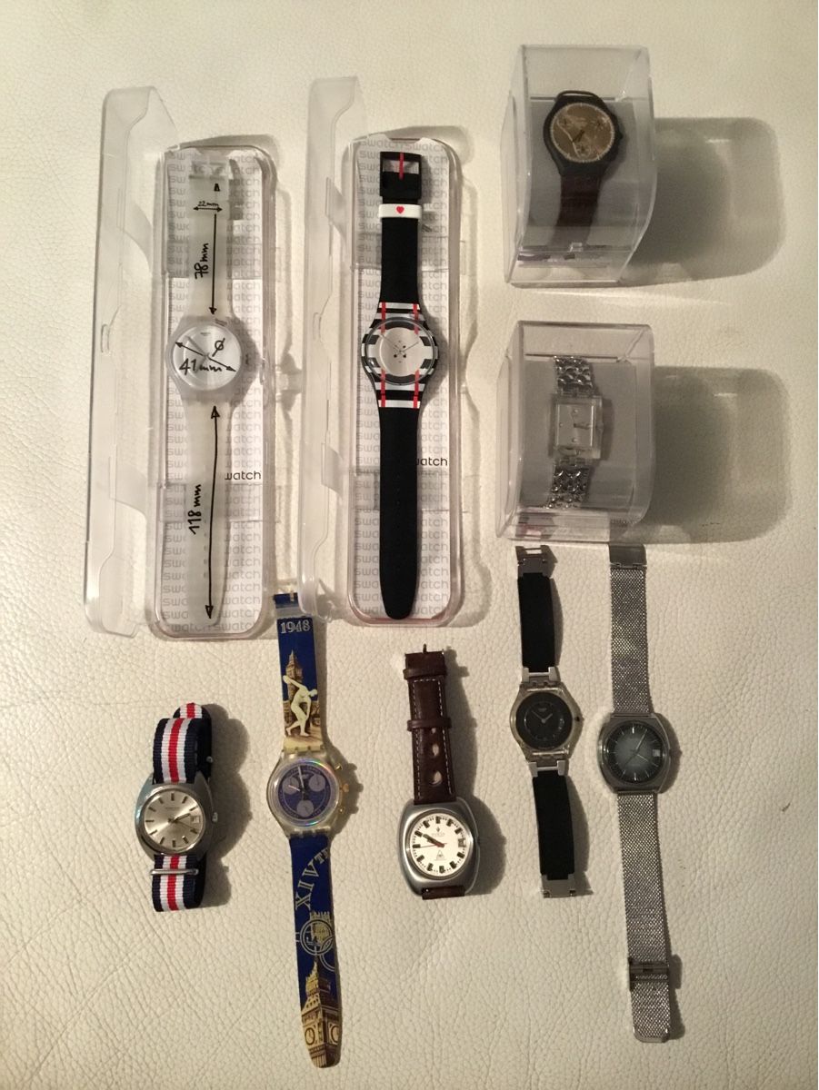 Swatch Orologi: Swatch et montres divers – Usato da Neuchatel venduto da RinoICF