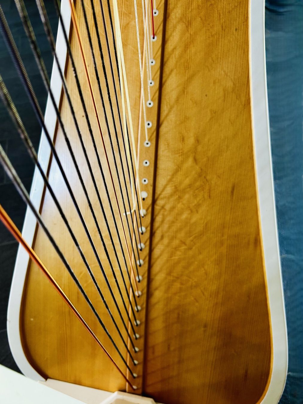 Strumenti musicali: Salvi Sinfonietta Doppelpedalharfe/Konzertharfe – Usato da Steinmaur venduto da Andre-1 1