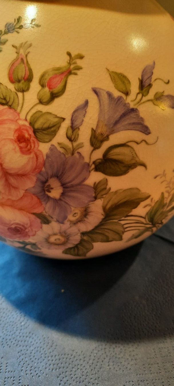 Vasen & Gefässe: Kugelvase GOUDA, handgemalt – Gebraucht aus Busswil BE von balu37 2