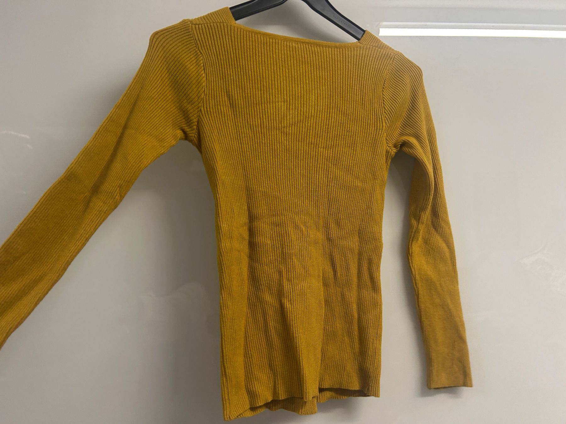 Maglioni & Felpe: Pullover Figurbetont Senffarbe One Size Neu – Nuovo e nell'imballaggio originale da Regensdorf venduto da Spyke55 3