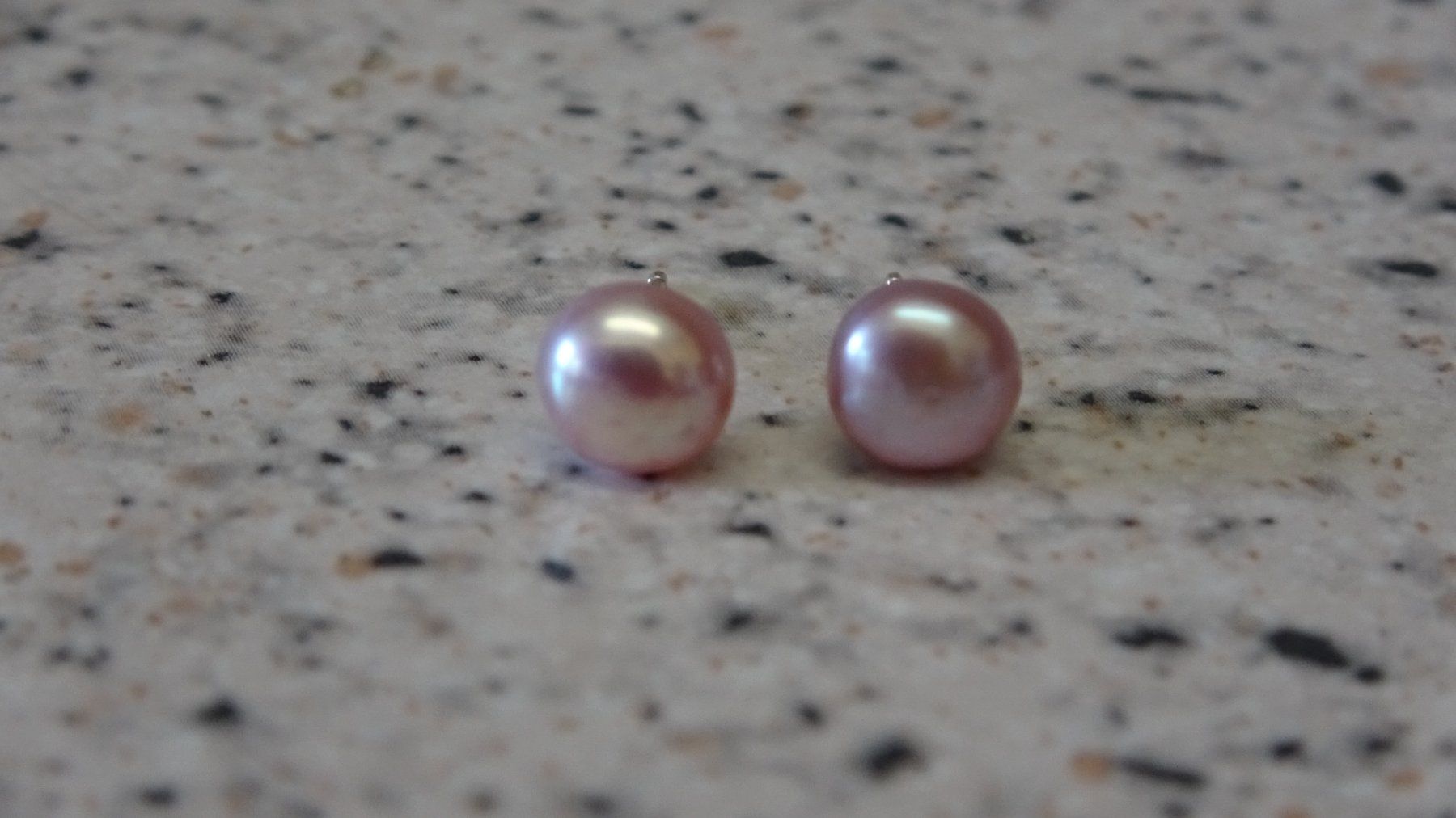 Orecchini pendenti & Orecchini a lobo: Natural Pink Earrings Perlen – Nuovo (secondo la descrizione) da Bévilard venduto da Yougems 6