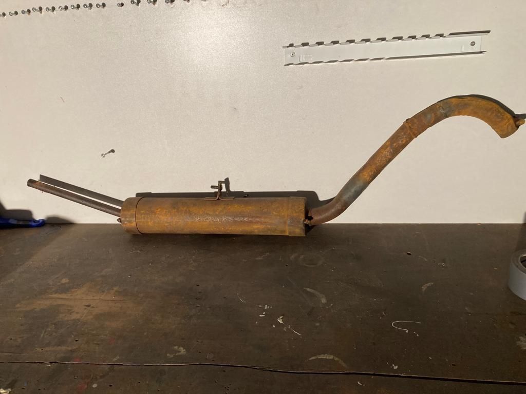 Vespa Sistemi di scarico: Vespa Auspuff (APE)1963 – Usato da Wildegg venduto da Rider59