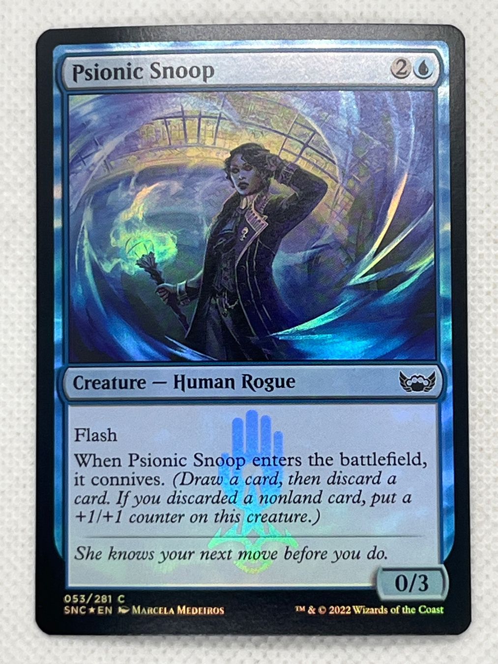 Magic The Gathering Sammelbilder & Trading cards: Psionic Snoop Foil Magic the Gathering – Gebraucht aus Hinterkappelen von Kim1992
