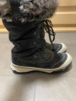 Winterstiefel schwarz gebrauchter Zustand