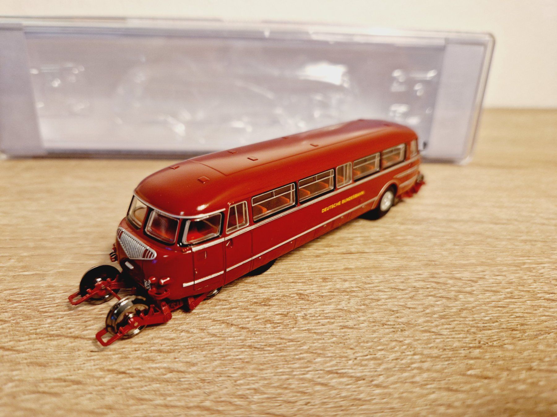 Brekina Schienenbus NWF BS 300 DB H0 (Neu und originalverpackt) in