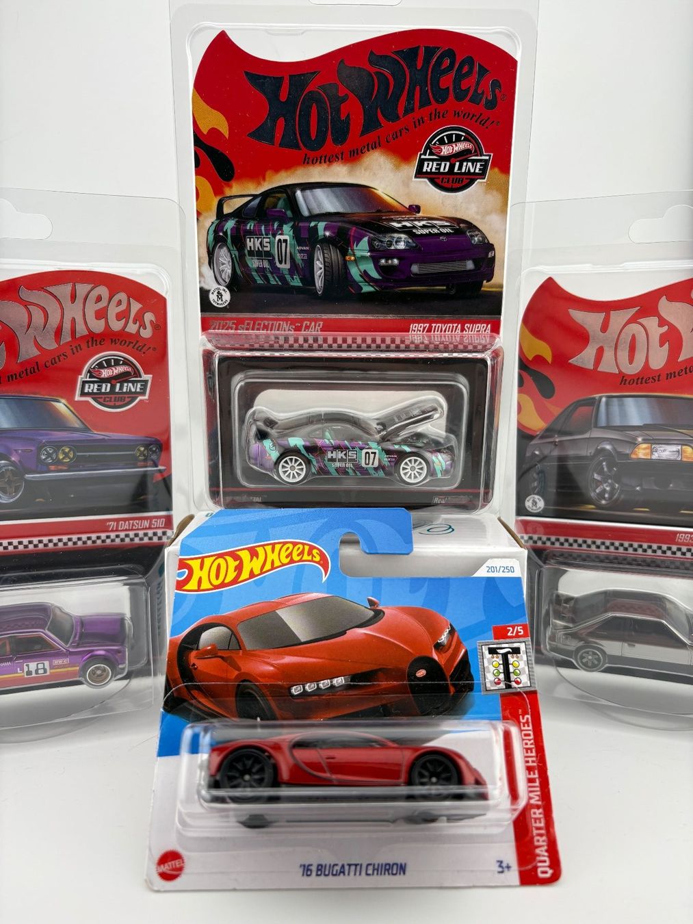 Hot Wheels Modellini d'auto: Hot Wheels 16 Bugatti Chiron - 2024 - 201/250 – Nuovo e nell'imballaggio originale da Flawil venduto da HeisseReifen