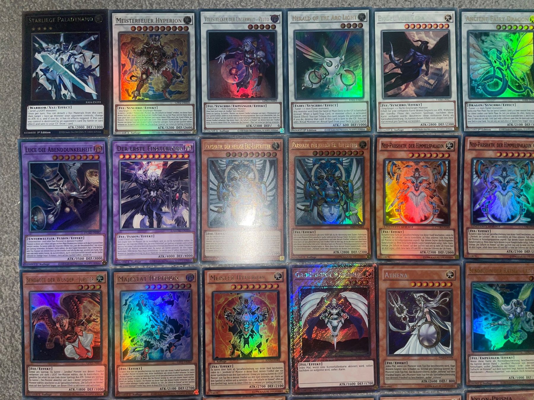 Yugioh Cartes à collectionner: Yu-Gi-Oh Feen / Parshath / Sendbote / Hyperion Deck! – Neuf (Voir description) à Altstätten SG par ChangeMaker 1