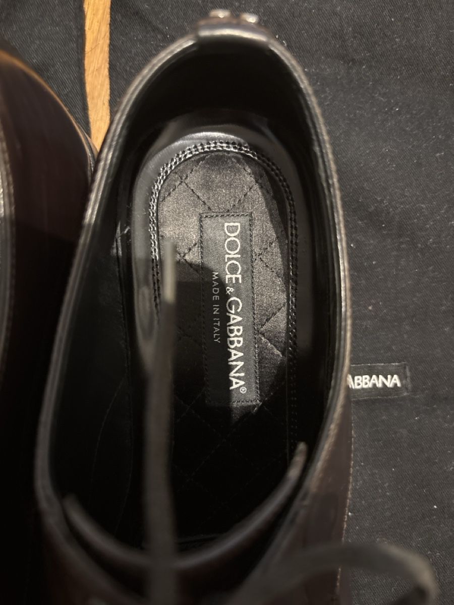 Dolce & Gabbana Scarpe da uomo: Chaussures Dolce & Gabbana marron pointure 7.5 – Usato da GENÈVE venduto da Gaasss 7