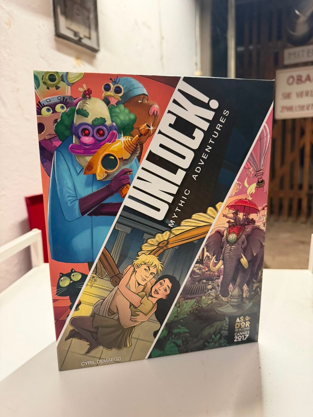 Giochi: Jeu de société Unlock! Mythic Adventures – Usato da Basel venduto da chefantoine