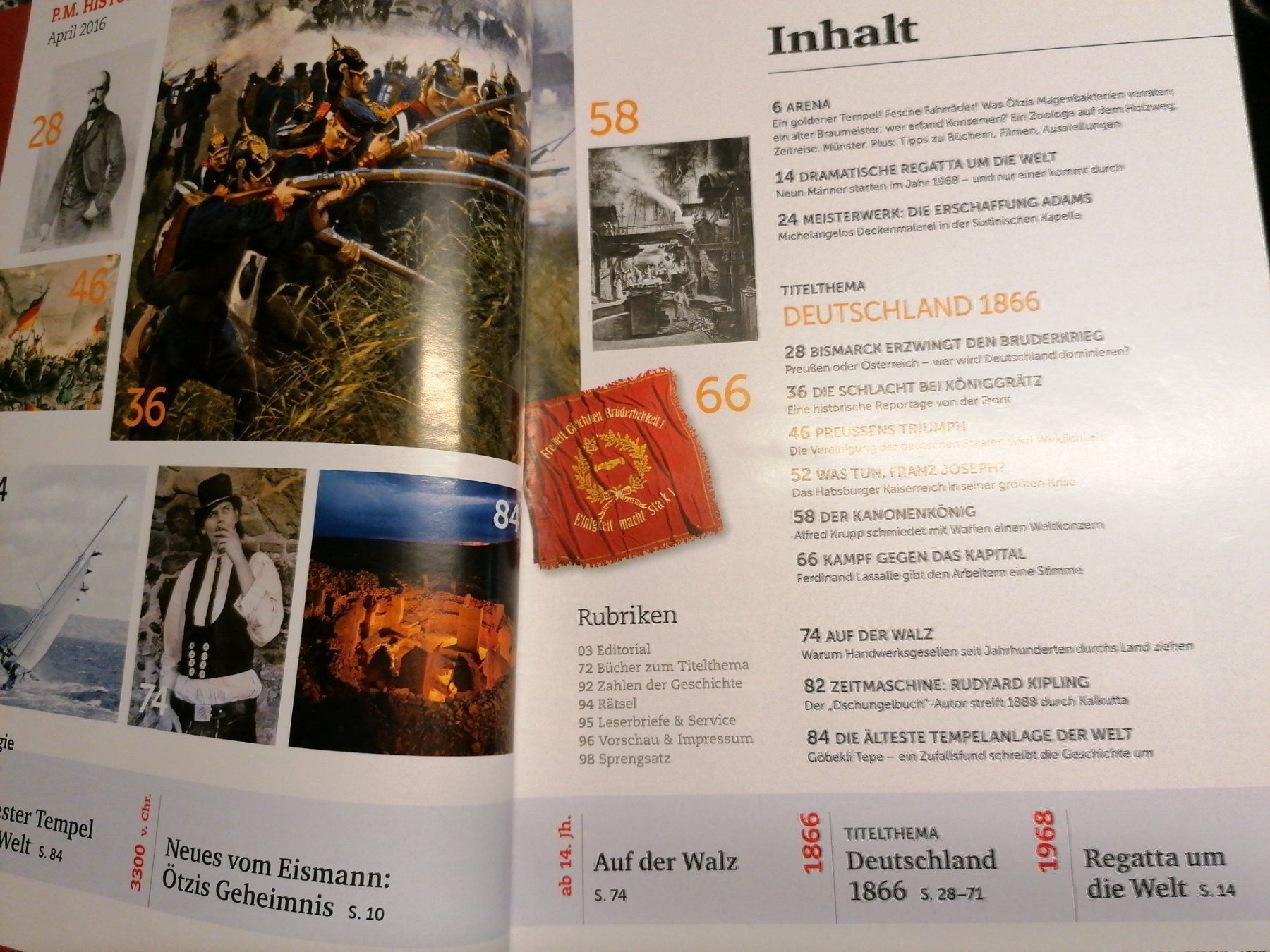 Riviste & Magazine: Magazin P. M. History – Usato da Büttikon AG venduto da Amineah 1