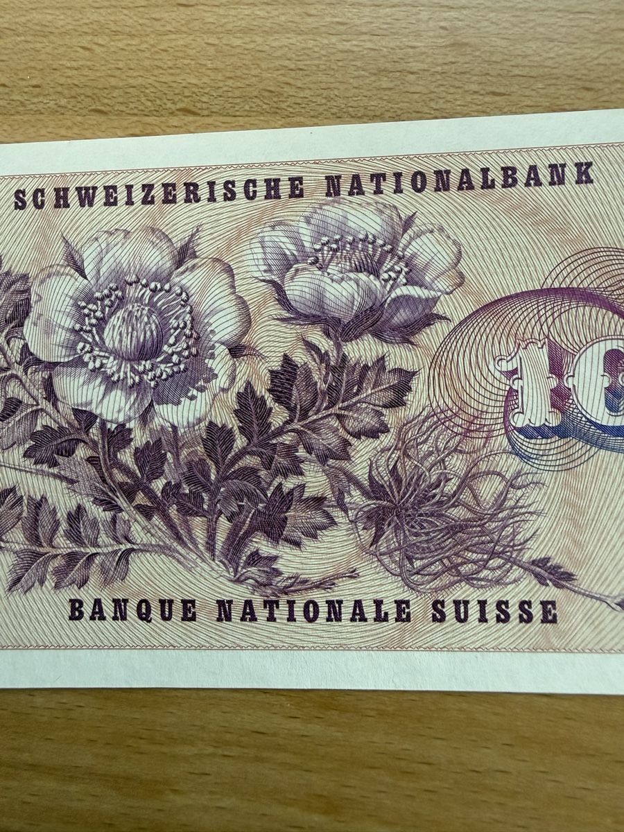 Banconote: 10 Franken Banknote Serie 31 L – Usato da Grenchen venduto da Bastet007 1