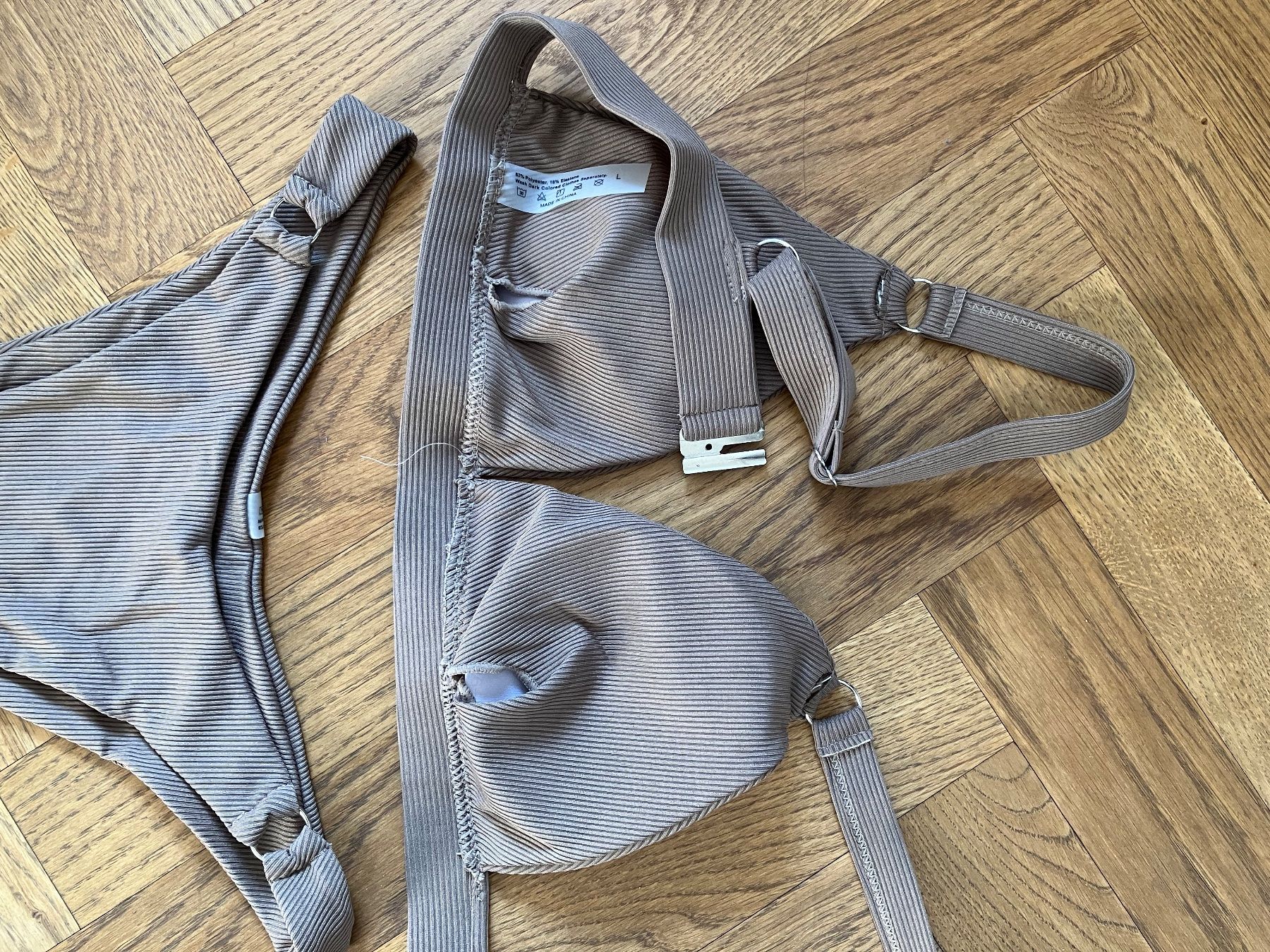 Costumi da bagno & Bikini: Bikini Taupe brazilian 40 – Nuovo e nell'imballaggio originale da Herrliberg venduto da spunggi 2