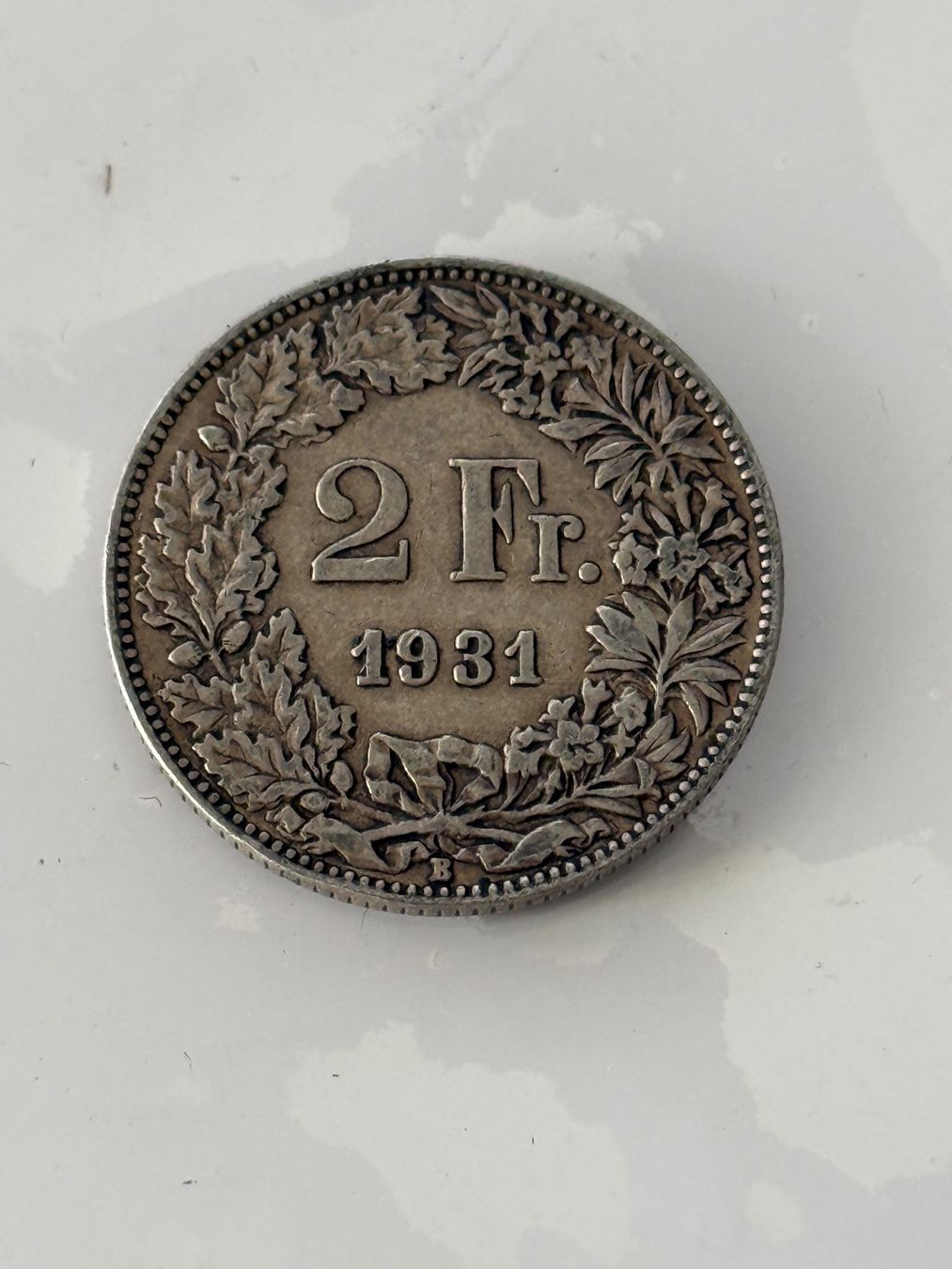 Tutti le monete: 2 Franken 1931  Rar – Usato da Wallisellen venduto da SWISS_SILVER1