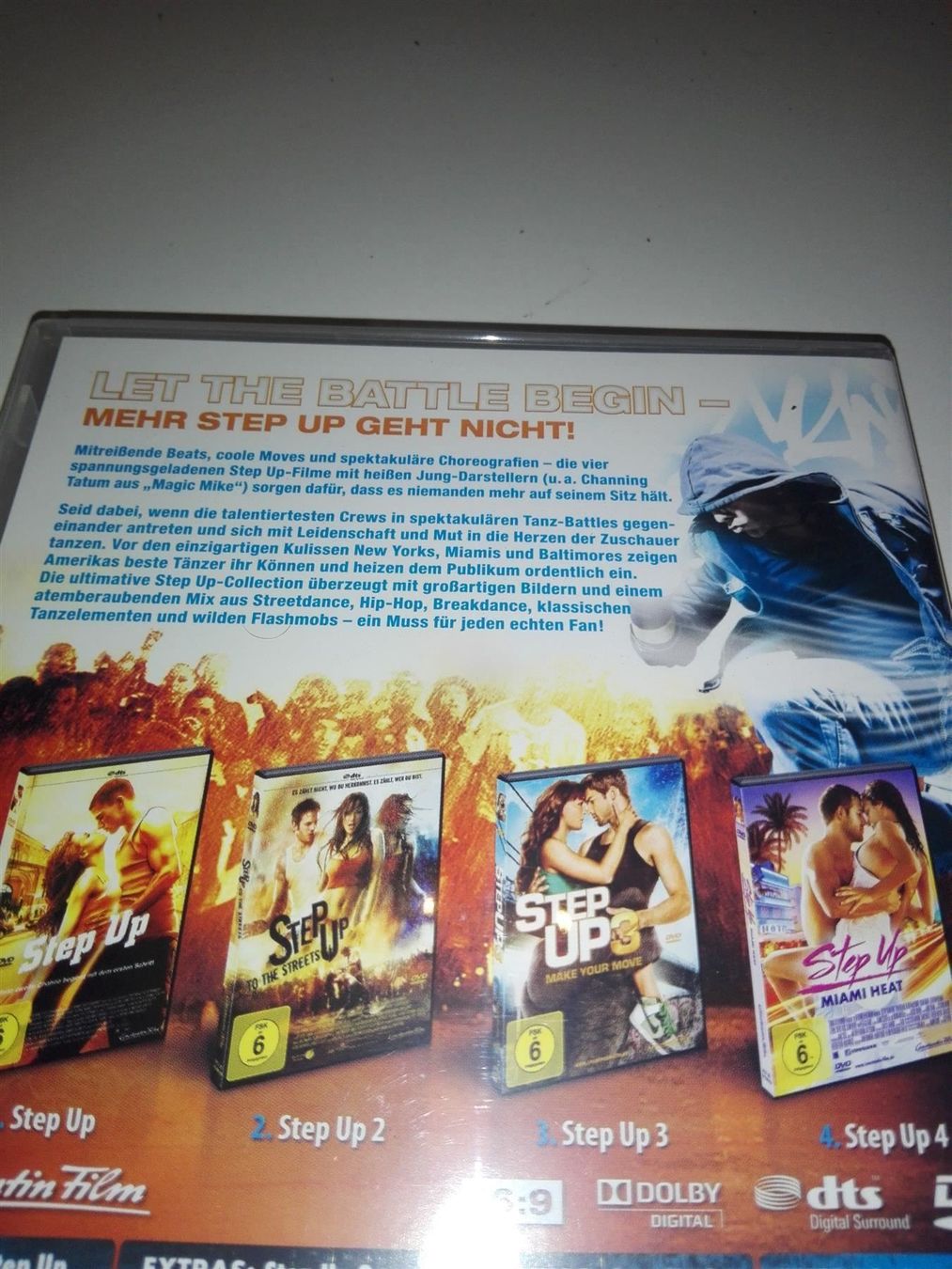 Alle DVDs: Step Up - Collection (1-4)            > DE & EN <    4-DVD's – Gebraucht aus St. Gallen von elkapone 3