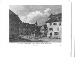 Biel Originalkupferstich 1780