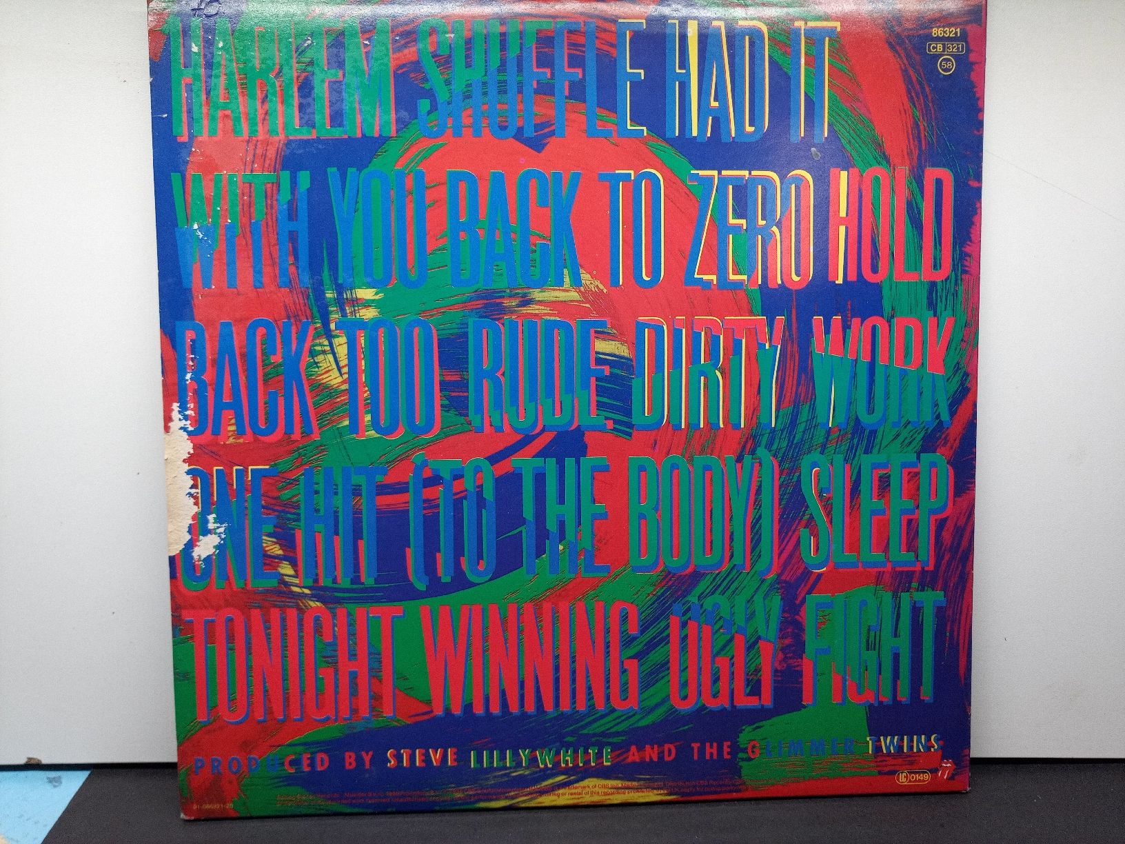Dischi in vinile: Rolling Stones - Dirty Work - Vinyl LP - 1986 – Usato da basel venduto da markusb07 1