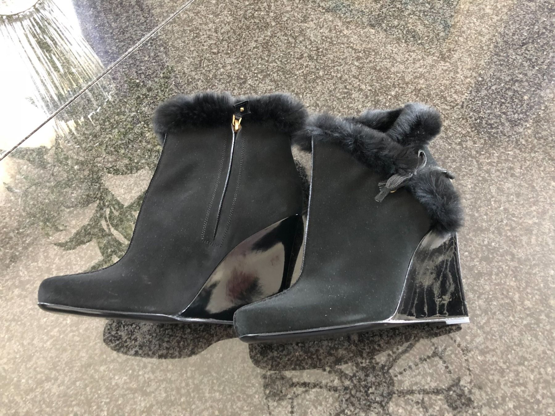 Louis Vuitton Scarpe da donna: Magnifiques bottines "Louis Vuitton", 39 – Nuovo e nell'imballaggio originale da Lausanne venduto da videofun 4