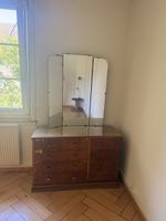 Kommode / Schminktisch mit Spiegel vintage Holz