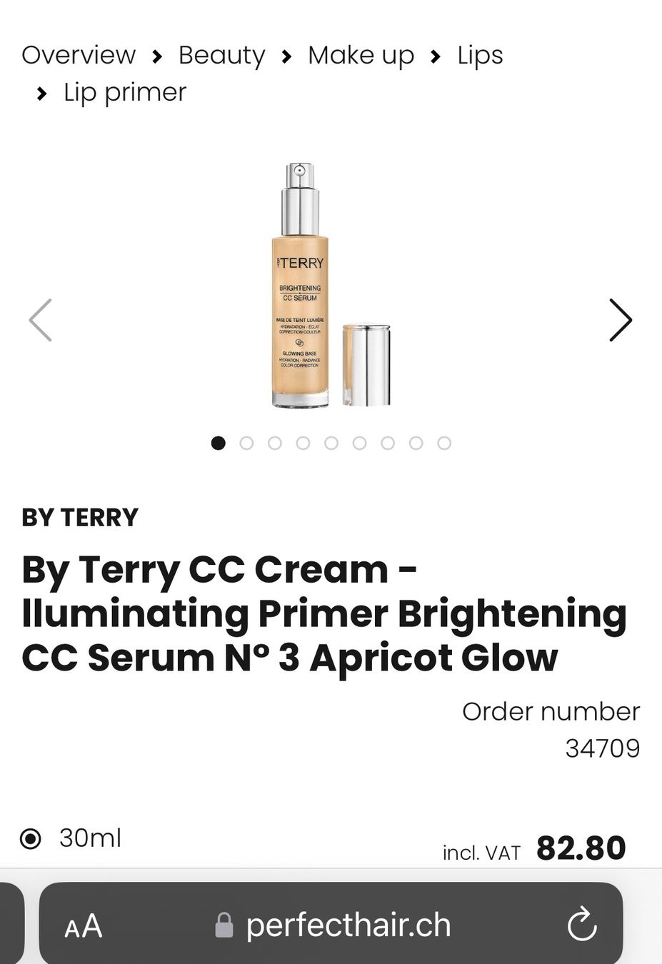 Cura del viso: By Terry Brightening CC Serum 30ml NEW – Nuovo e nell'imballaggio originale da Dübendorf venduto da Mangia14 4