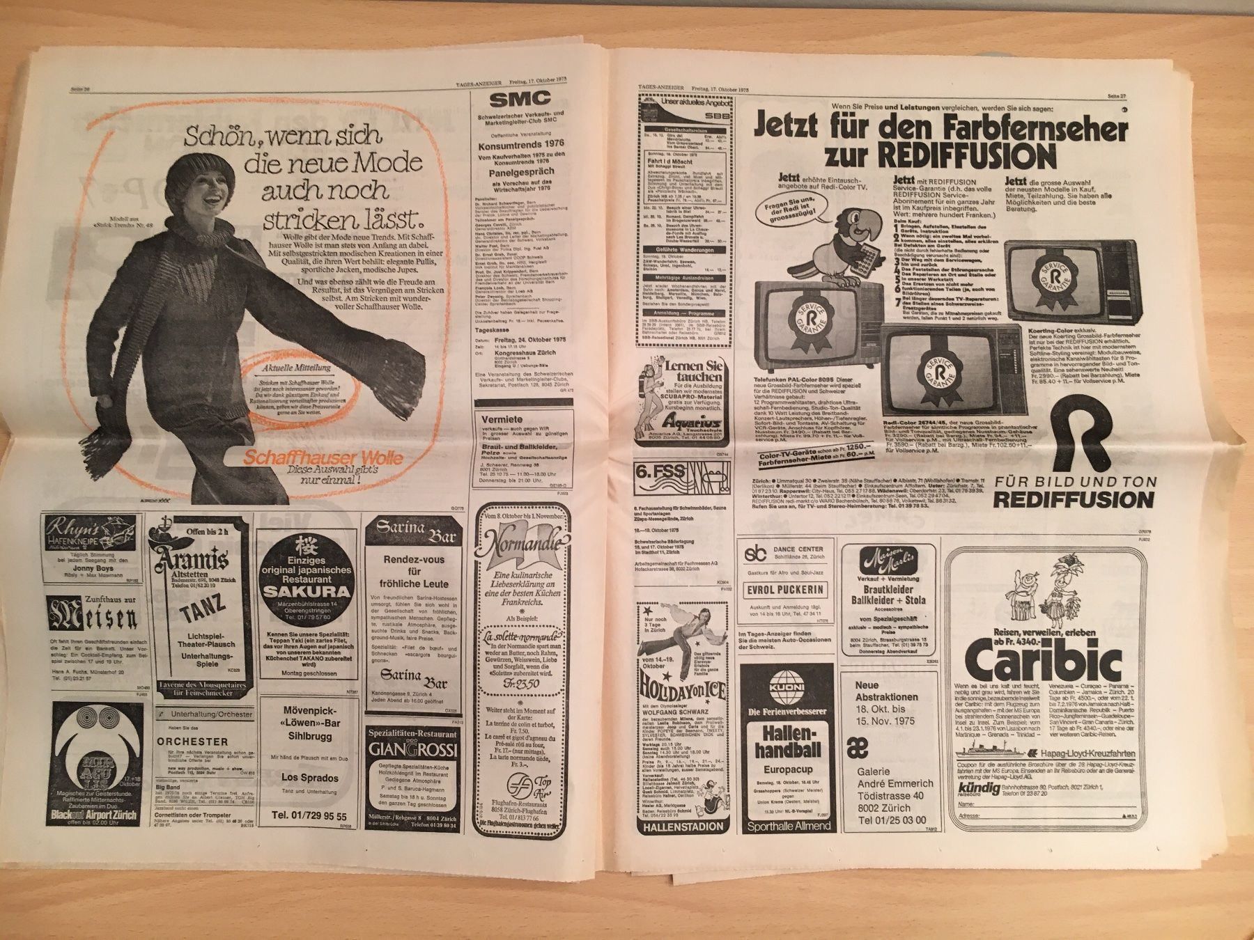 Riviste & Magazine: Tagesanzeiger vom 17. Oktober 1975 – Usato da Luzern venduto da Jiggy_8898 4