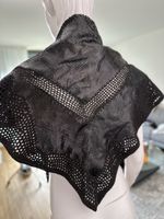 Schal| ZemZem | Leder | gehäckelt | handmade
