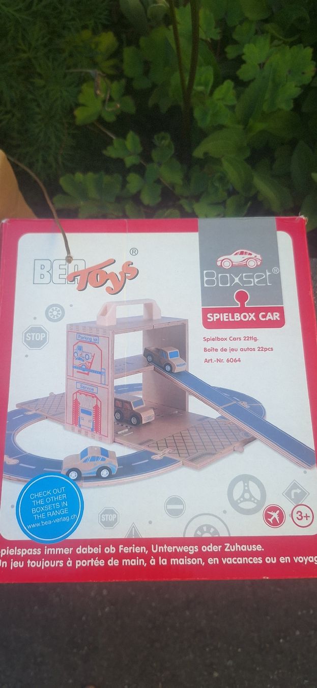 Bea Jouets: Autogarage in einer Box, BEA Punkte – D'occasion à Grabs par tschanny