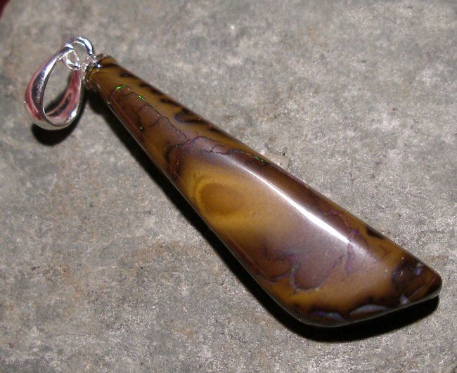 Ciondoli: theOPAL *** AUSTRALISCHER BOULDER OPAL ANHÄNGER *** – Nuovo e nell'imballaggio originale da Ebnat-Kappel venduto da theOPAL 4