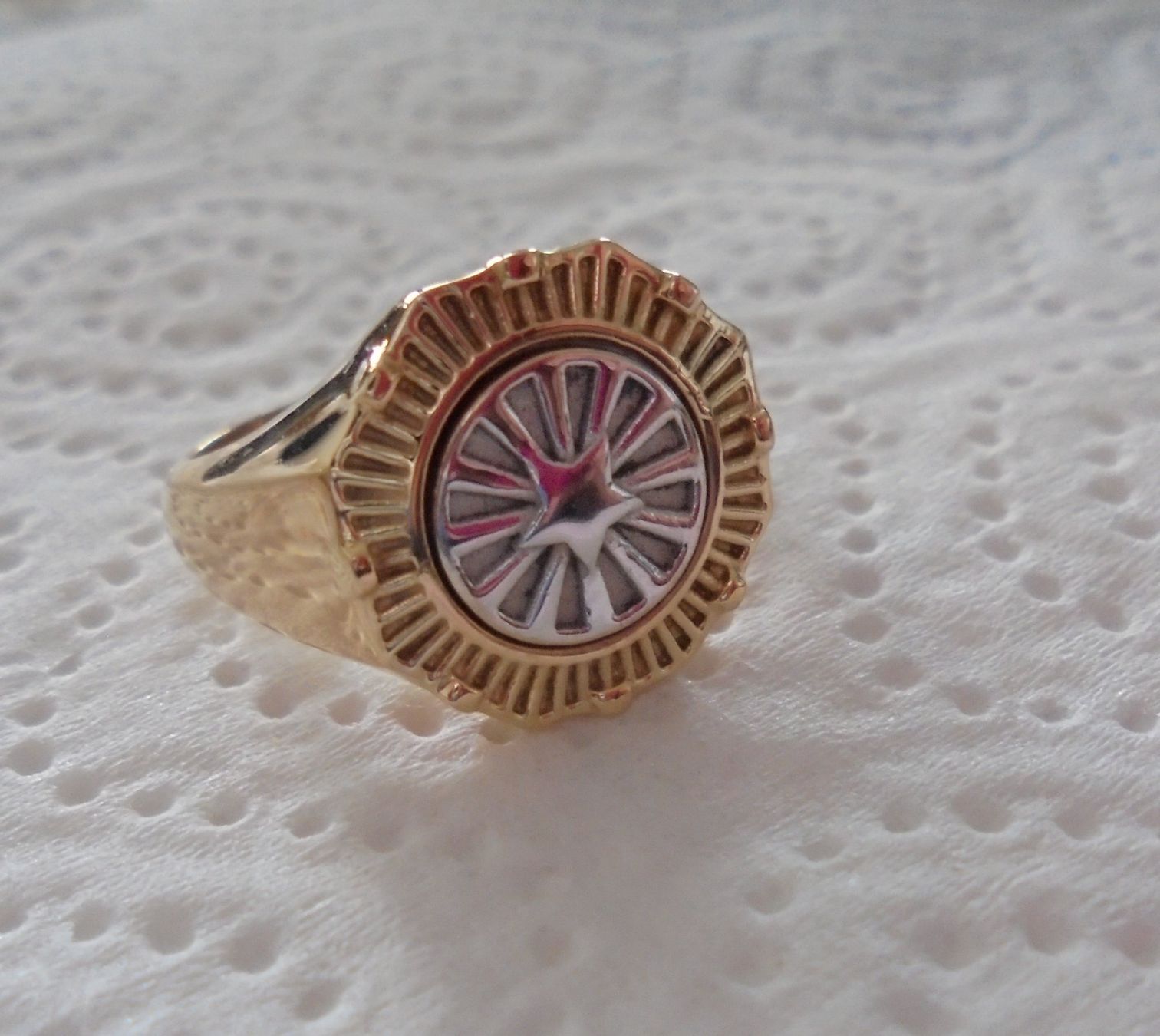 Ringe: Echtschmuck: Silberring Unisex, vergoldet / 56 – Neu (gemäss Beschreibung) aus Zuchwil von maumauchi 7