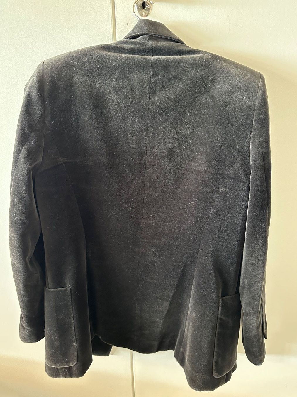 Zadig & Voltaire Giacche: Zadig & Voltaire dark grey velvet jacket size 36 – Usato da Lausanne venduto da kuroneko86 2