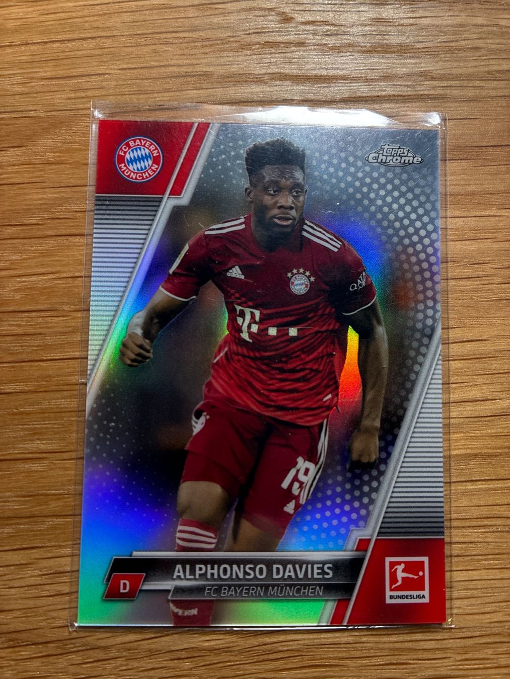 Topps Carte collezionabili: Topps Chrome Alphonso Davies Bayern Refractor – Usato da Solothurn venduto da MegaDaggi