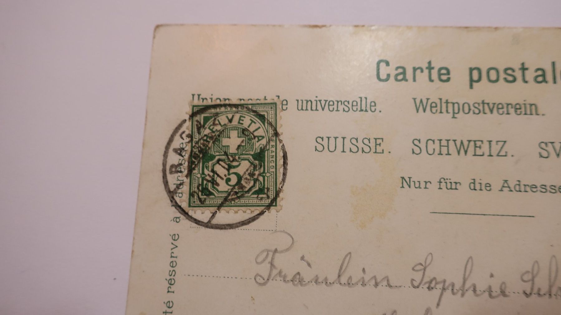 Cartoline postali: Gruss aus Ragaz 1904 – Usato da Cormoret venduto da Pascalll2001 5