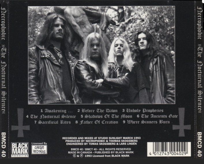 CD: Necrophobic "Nocturnal Silence" CD Original Rare – Usato da St-Prex venduto da kro_7jxt 1