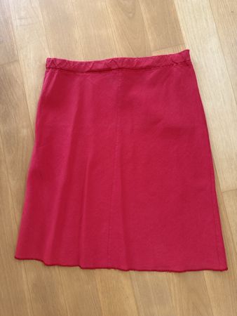 Roter Sommerrock, Gr. 42neuwertig, tolle Farbe!